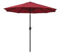 BAKAJI Ombrellone da Giardino Parasole 2.7 Metri per Balcone, Sistema Air Vent,