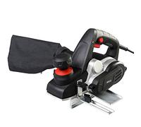 Bakaji Pialla Elettrica Piallatrice Potenza 900W Levigatrice Pialletto Legno Velocità 16500 rpm Larghezza Taglio 82mm Profondità Regolabile 0-3 mm con Aspiratore integrato Sacco + Guida Parallela