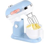 BAKAJI Planetaria Giocattolo per Bambini con Luci e Suoni Realistici, Frullatore Sbattitore con Fruste, Mixer Impastatrice per Giochi di Ruolo Finzione, Gioco Pasticceria, Cuoco, Idea Regalo