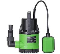 Pompa Immersione Elettropompa Sommersa Acque Chiare 250W 5000L/h Fondo Piatto