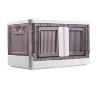 Scatola Contenitore Stoccaggio Portaoggetti Organizer Pieghevole Salvaspazio 45L