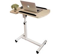BAKAJI Scrivania Tavolo da Lavoro Porta Pc Computer Altezza Regolabile Tavolino