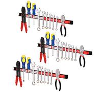 3pz Barra Magnetica Portautensili Supporto Porta Attrezzi Lavoro Coltelli 46 cm