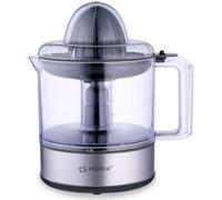 BAKAJI Spremiagrumi Elettrico Potenza 30 Watt con Piedini Antiscivolo, Premi Agrumi con Filtro Polpa e Nuclei, Capienza del Serbatoio 800 ml, Lame in Acciaio Inox, Senza BPA per Casa, Ristorante, Bar