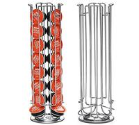 Bakaji Stand Porta Capsule Caffè Dolce Gusto Inserimento Verticale In Metallo Silver (32 Posti)