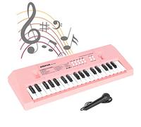 BAKAJI - Pianoforte Tastiera 37 Tasti Portatile con Microfono Gioco Giocattolo Educativo - SPEDIZIONE GRATUITA