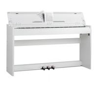 Tastiera Musicale Pianoforte Elettrico con 88 Tasti 3 Pedale e 80 Demo Bianco