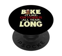 Bake It Like October All Year Long PopSockets PopGrip Adesivo