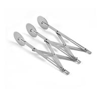 Bake Like a Pro Set Tagliapizza Multiruota Efficiente Larghezza Regolabile