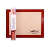 Bake-O-Glide-400 x 300 mm-O-Mat-Bake-Teglia da Forno, Antiaderente, per Pasticceria e Paste e Fondants