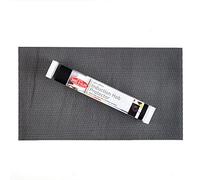 Bake-O-Glide Protezione per piano cottura a induzione, 2 anelli, 295 x 520 mm, colore: nero