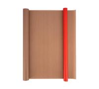 Bake-O-Glide STD0660 Fodera Riutilizzabile Antiaderente Cottura, Tessuto di Vetro Rivestito in 100% PTFE, Marrone, 1m x 660mm