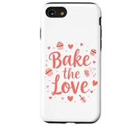 Bake The Love Cute Bakery Pastello Cupcake Sweet Baking Lover Custodia per iPhone SE (2020) / 7/8