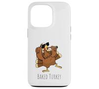 Baked Turkey 420 Smoking Marijuana, divertente meme Stoner Weed Custodia per iPhone 13 Pro