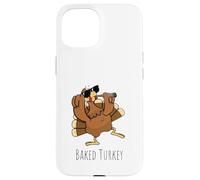 Baked Turkey 420 Smoking Marijuana, divertente meme Stoner Weed Custodia per iPhone 15