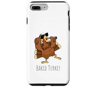 Baked Turkey 420 Smoking Marijuana, divertente meme Stoner Weed Custodia per iPhone 7 Plus/8 Plus