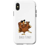 Baked Turkey 420 Smoking Marijuana, divertente meme Stoner Weed Custodia per iPhone X/XS