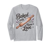 Baked with Nana's Love - Mattarello Design Maglia a Manica