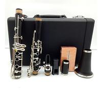 Bakelite A Clarinets E13 Clarinetto Placcato Argento Chiavi 17 Tasti Clarinetti