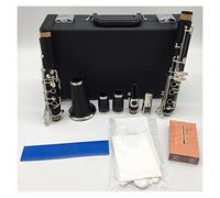 Bakelite A Clarinets E13 Clarinetto Silver Placcato Keys 17 Chiavi Con Cassa Del Custodia