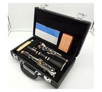 Bakelite A Clarinetti Clarinetto Silver Placcato Keys 17 Tasti Con Cassa Cassa Clarinetti