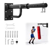 BAKENLON Supporto per Sacco da Boxe, Staffa per Sacco da Boxe da Muro, Regolabile e Girevole, Portata 150 kg, per Palestre Domestiche/Garage/Cantine