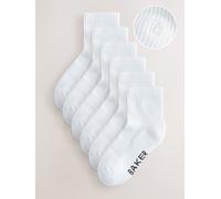 Baker by Ted Baker Calzini con suola imbottita a coste Baker by Ted Baker 6 Confezione Bianco