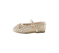 BAKER BY TED BAKER Ragazza Scarpe Mary Jane Dorate in Tessuto Gold 30.5