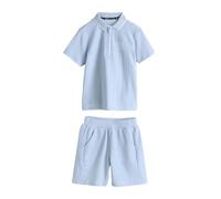 BAKER BY TED BAKER Ragazzo - Completo con polo e shorts testurizzati