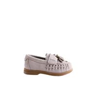 BAKER BY TED BAKER Ragazzo Mocassini con Nappe in Tessuto Grigio Pietra Pietra 23