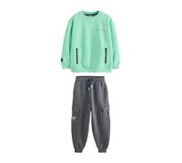 Baker by Ted Baker Tuta da jogging grigio basalto / verde pastello / verde chiaro / nero Bambini Baker by Ted Baker 134