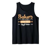 Baker, mattarello Divertente con Citazione Umoristica Canotta