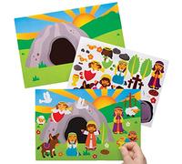 Baker Ross Adesivi della Settimana Santa - Confezione da 5, Adesivi per Bambini (AT581)