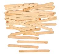Baker Ross-AG2063-Bastoncini in Legno Naturale, Confezione da 200, Perfetti per Bambini e Arti, Colori Assortiti, AG2063