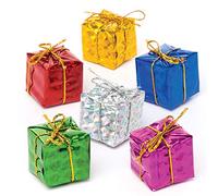 Baker Ross AR828 Mini Decorazioni Natalizie per Bambini (Confezione da 24), Colore Assortiti, Ar828