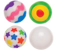 Baker Ross AT933 Palline Rimbalzanti Illuminate Fai da Te, per i progetti di arti e mestieri per bambini (confezione da 4), assortiti
