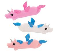 Baker Ross AX330 Unicorni Elastici Volanti (Confezione Da 5) Per Bambini Con Cui Giocare All’Aperto, Ideali Come Premi, Regalini, Sorpresine E Altro