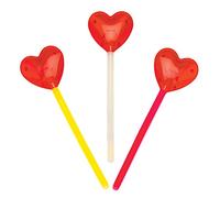 Baker Ross Bacchette Magiche Luminose Cuore (Confezione da 3) - novità Giocattoli per Bambini, regalini per Feste, bottino o premi