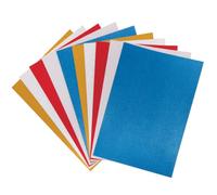 Baker Ross Carta glitterata, formato A4, colori assortiti