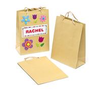 Baker Ross Crea Borse Regalo per Bambini da Decorare ed Personalizzare come Idea Creativa (confezione da 6)