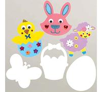 Baker Ross Decorazioni da Cucire di Pasqua - Confezione da 30, Artigianato per Bambini (AX809)