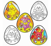 Baker Ross Decorazioni per le Finestre di Pasqua - Confezione da 12, Artigianato per Bambini (AX711)