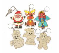 Baker Ross FC147 Kit Calze di Natale - Confezione da 3, Arti e Mestieri di Natale per Bambini da Realizzare ed Esibire, Crea le Tue Decorazioni di Natale