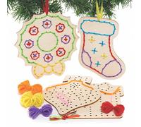 Baker Ross FC232 Palline che si Illuminano con Stelline - Confezione da 4, Palline Rimbalzanti, Ottime per Borse da Festa per Bambini