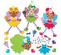 Baker Ross FC720 Ornamenti di Fata - Set di 5, Attività Manuali per Bambini