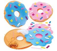 Baker Ross FC800 Kit Cucito Ciambella - Set di 2, Tempo libero creativo per bambini