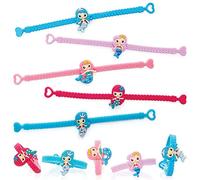 Baker Ross FC946 Bracciale per bambini Sirena - Set di 10, Bracciali per bambini
