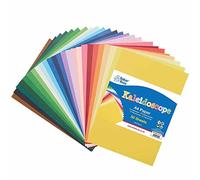 Baker Ross FC968 Carta colorata A4 Caleidoscopio di colori - Set di 50, carta per il tempo libero creativo