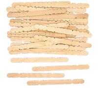 Baker Ross FE332 Bastoncini da Costruzione in Legno Naturale - Confezione da 200, Bastoncini in Legno per Progetti Artistici e Artigianali per Bambini