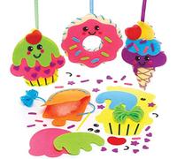 Baker Ross FE462 Kit da Cucito Decorazione di Dolcetti - Confezione da 4, Set da cucito per bambini, Attività creative per bambini, Progetto ideale di arti e mestieri
